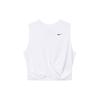 Solid Logo Print Crop Tank Top Women Tops White 930493-100