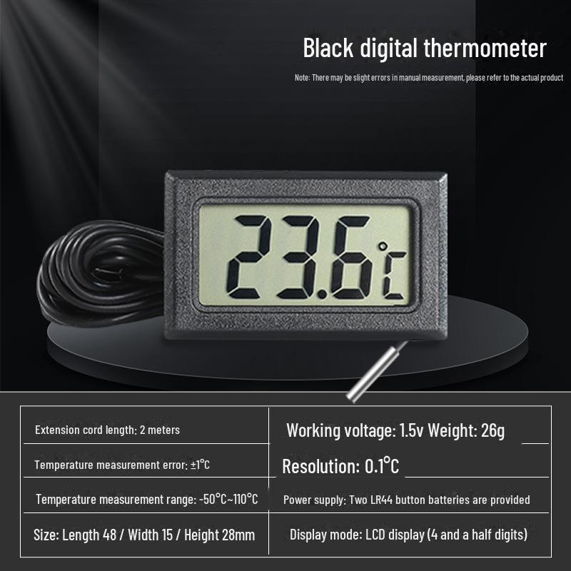 Высокоточный светодиодный аквариумный термометр для аквариумов