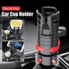 ABS Multifunction Universal Car Car Cup Holder Base Tray Stand Organizer 4-in-1
