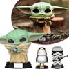 Star Wars Pop Mandalorian Baby Yoda Boba Fett Action Figure Collectible**