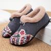 Модная женская обувь Zapatillas De Mujer Хлопковая обувь Женские Ботильоны Вышитые Снежные ботинки Женские Botas Зимние Теплые Короткие ботинки