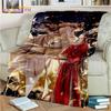 Heaven Official's Blessing Blanket Cartoon Blankets Chinese Blankets for Bed Sofa Lazy Soft Blanket Hua Cheng Blankets Fan Gifts