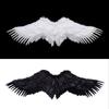 White Feather Angel Wings for Adults & Kids - Swallow-Shaped Costume Props for Halloween and Dress-Up