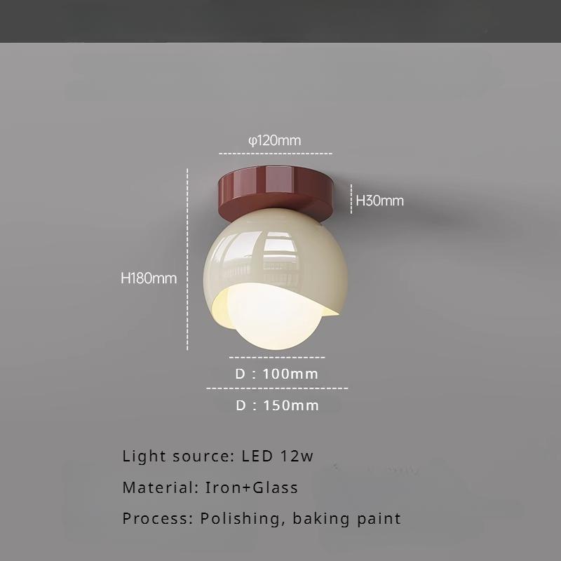 Многоцветный стеклянный потолочный светильник, светодиодная лампа итальянского дизайна для спальни, гостиной, ресторана, освещения, декора комнаты, потолочный светильник