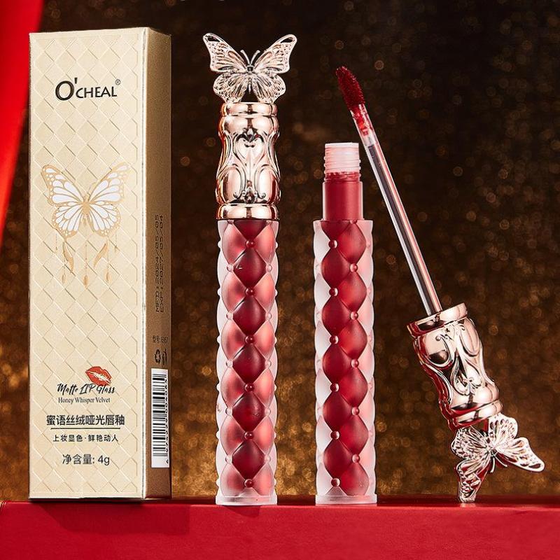 Матовый лак, бархатная глазурь для губ, матовая увлажняющая жидкая помада, чашка с антипригарным покрытием, бархатный блеск для губ, блеск для губ