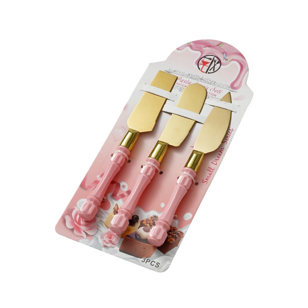 Stainless Steel Cheese Shovel Fork Set Reusable Cake Shovel Cheese Tools Dessert Knife Kitchen