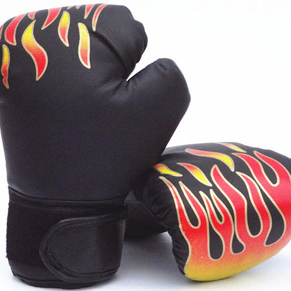 Боксерские перчатки, кожаные защитные перчатки для кикбоксинга, детские боксерские перчатки для пробивания ударов, саньда, спортивные принадлежности, детские боксерские перчатки