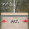 Stainless Steel Wire Broom Brush Corrosion-Resistant Floor Scrubbing Brush  Patio Surface