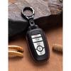 for Ford Key Fob Cover Leather Key Case Holder Keychain Compatible with Bronco F150 Explorer Mustang Escape Mach E F250 Truck King Ranch Expedition