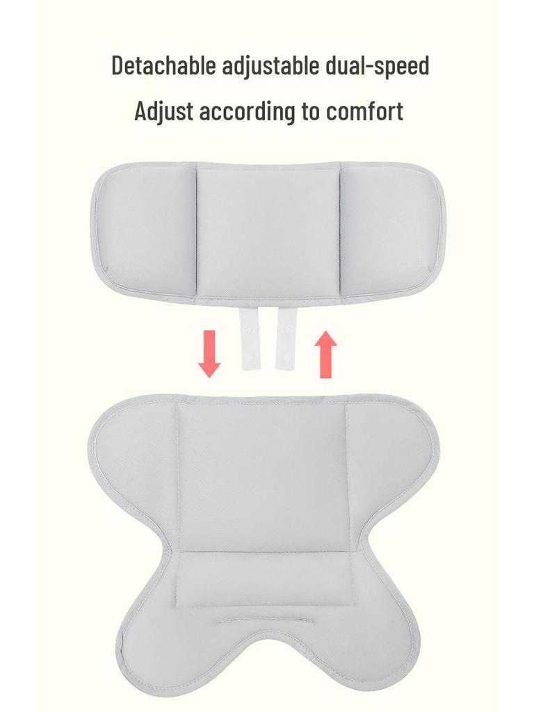 Universal Baby Stroller & Car Seat Cushion Set: Newborn Carrycot Protective Pad with Lumbar Support