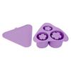 Ice Cube Tray Large Capacity Food Grade Silicone Hollow Cylinder Ice Cube Maker with Lid for 20 30