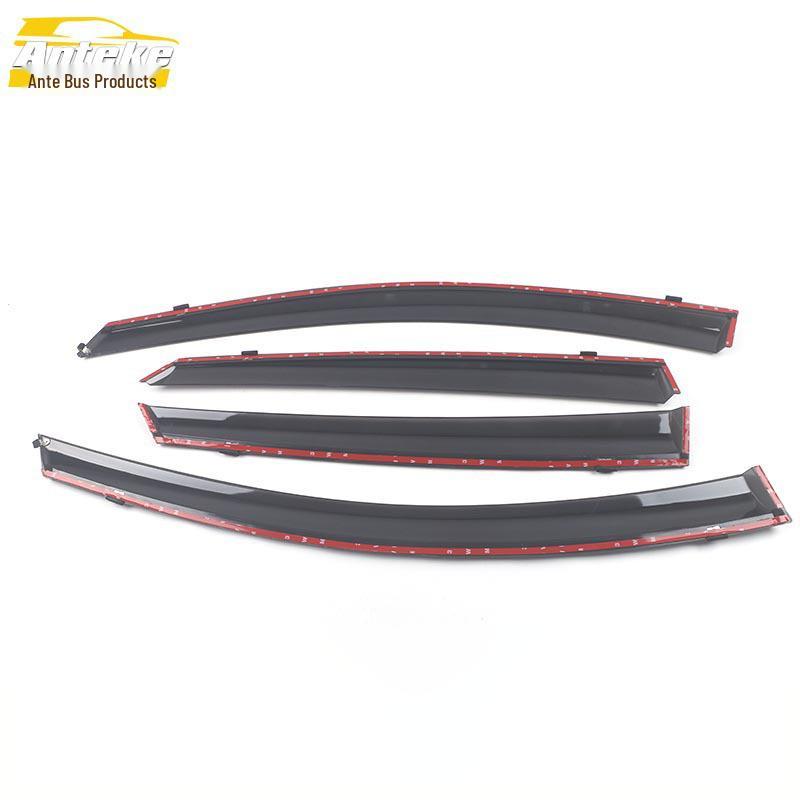 Rain Deflectors and Sun Visor Trim with Bright Strips for 18 Yue Lang Models