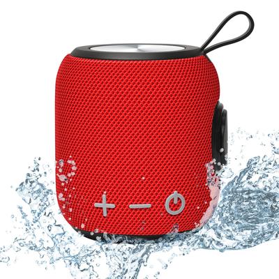 Sanag M7 Портативная Bluetooth Двойная Беспроводная Мини 360 HD Объемный Звук Насыщенное Стерео IP67 для и Красный Динамик, Сопряжение 5.0, Динамик, и Бас, 24-Часа
