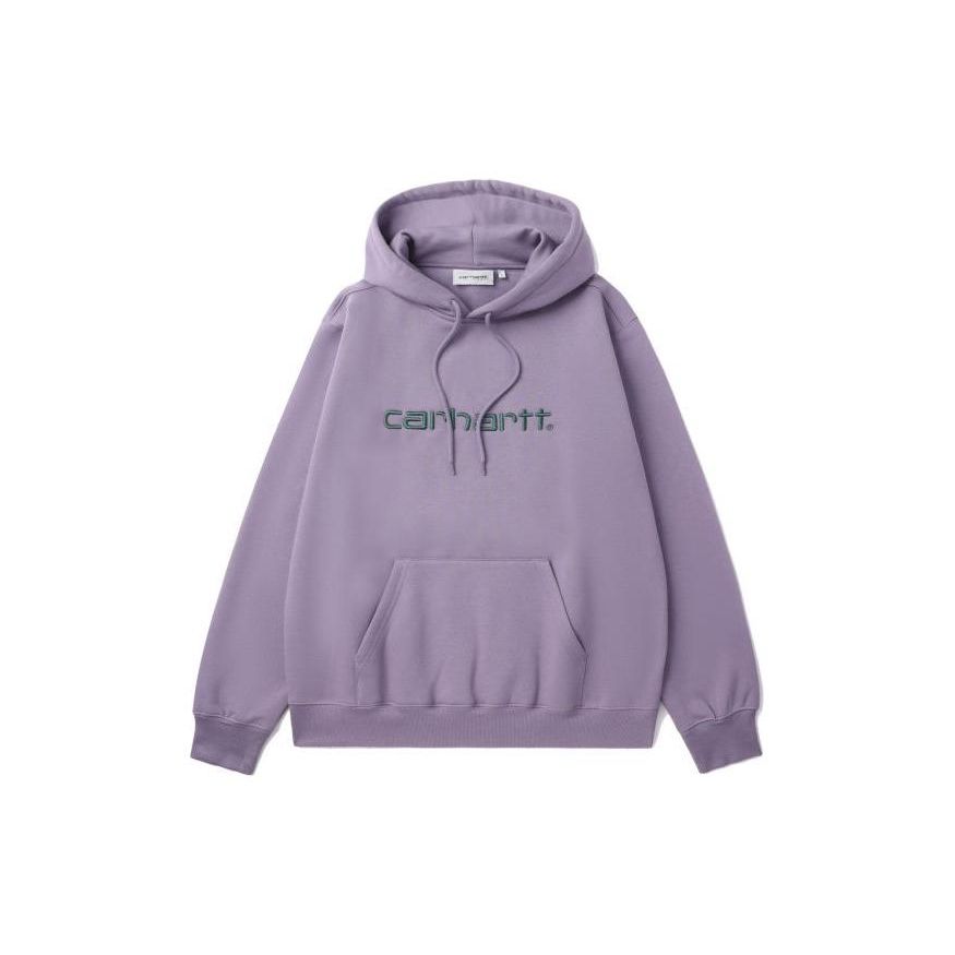 Carhartt WIP Толстовка с капюшоном и вышивкой букв Унисекс толстовка Розово-фиолетовая CHXSWF23I547L