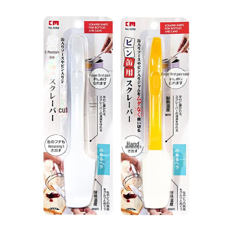 Japan KM.5088 Multi-Purpose Silicone Bottle and Jar Scraper