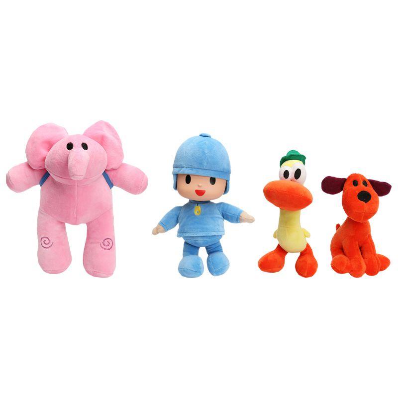 4 Of Set Elly Pato Loula Soft Plush Stuffed Figure Toy Doll Xmas Gift Kid