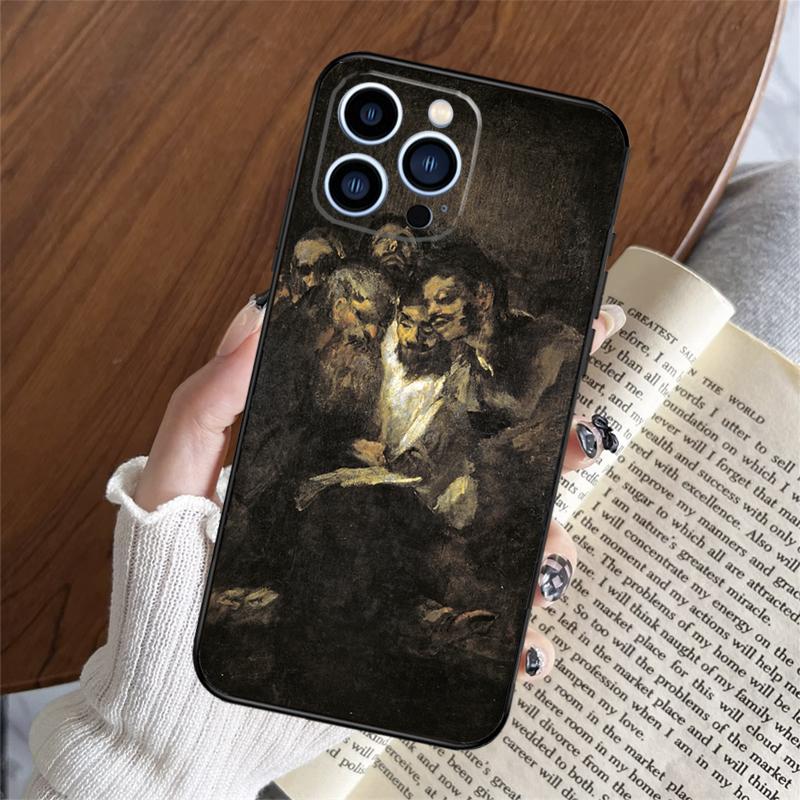 Чехол для телефона с картинами Франсиско Гойи Для iPhone 17 Pro Max 11 12 14 15 16 Pro Max Plus 13 mini 16e 17 Air Задняя крышка