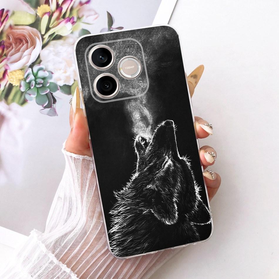 For Honor 600 Lite Honor600 2026 Cool Dragon Tiger Pattern Phone Case For Honor 600 600Lite 5G Soft Silicone TPU Cases Bumper