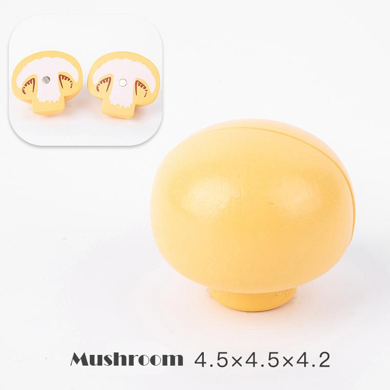 Имитация кухни Игрушка для ролевых игр Магнитные деревянные режущие фрукты овощи Классическая игра Монтессо Развивающие игрушки для детей