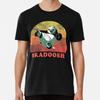 Футболка Kung Fu Bear Skadoosh Retro Circle Portrait S-5XL Лучшая футболка