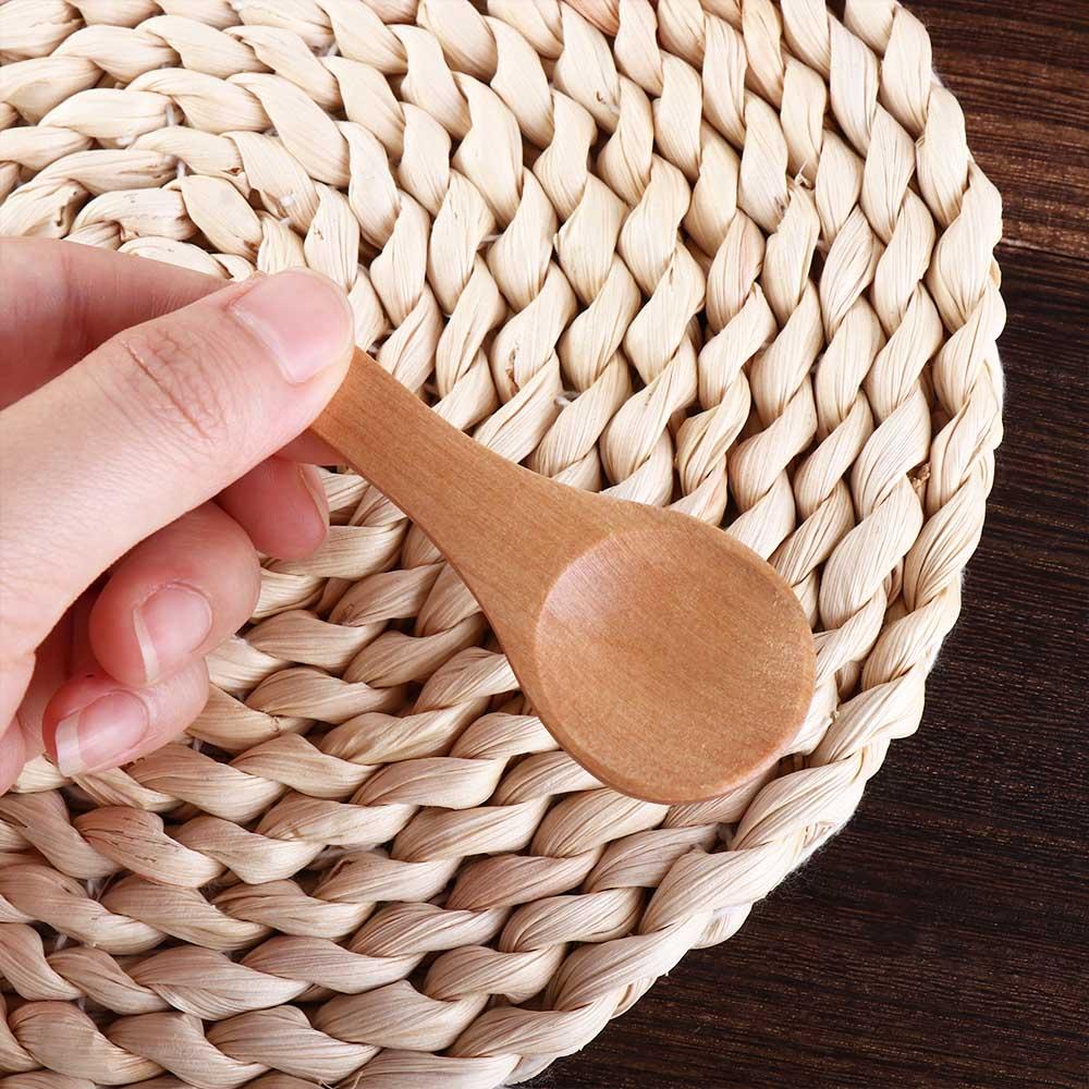 Kitchen Home Cooking Seasoning Jars Condiments Spoons Mini Spoons Wooden Spoons Kitchen Supplies