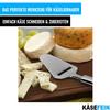 KÄSEFEIN Stainless Steel Cheese Slicer Cheese Cutter Cheese Knife Cheese Scraper Cheese Grater
