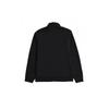 Li Ning Simple Casual Loose Sports Cotton Versatile Stand Collar Cardigan Sweatshirt Men Sweatshirt Black AWDVP57-2