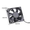 Silents 8CM 8025 USB Power Cooling Fan 5V 1.5W for PC Gaming Consoles and 3D Printers 32CFM