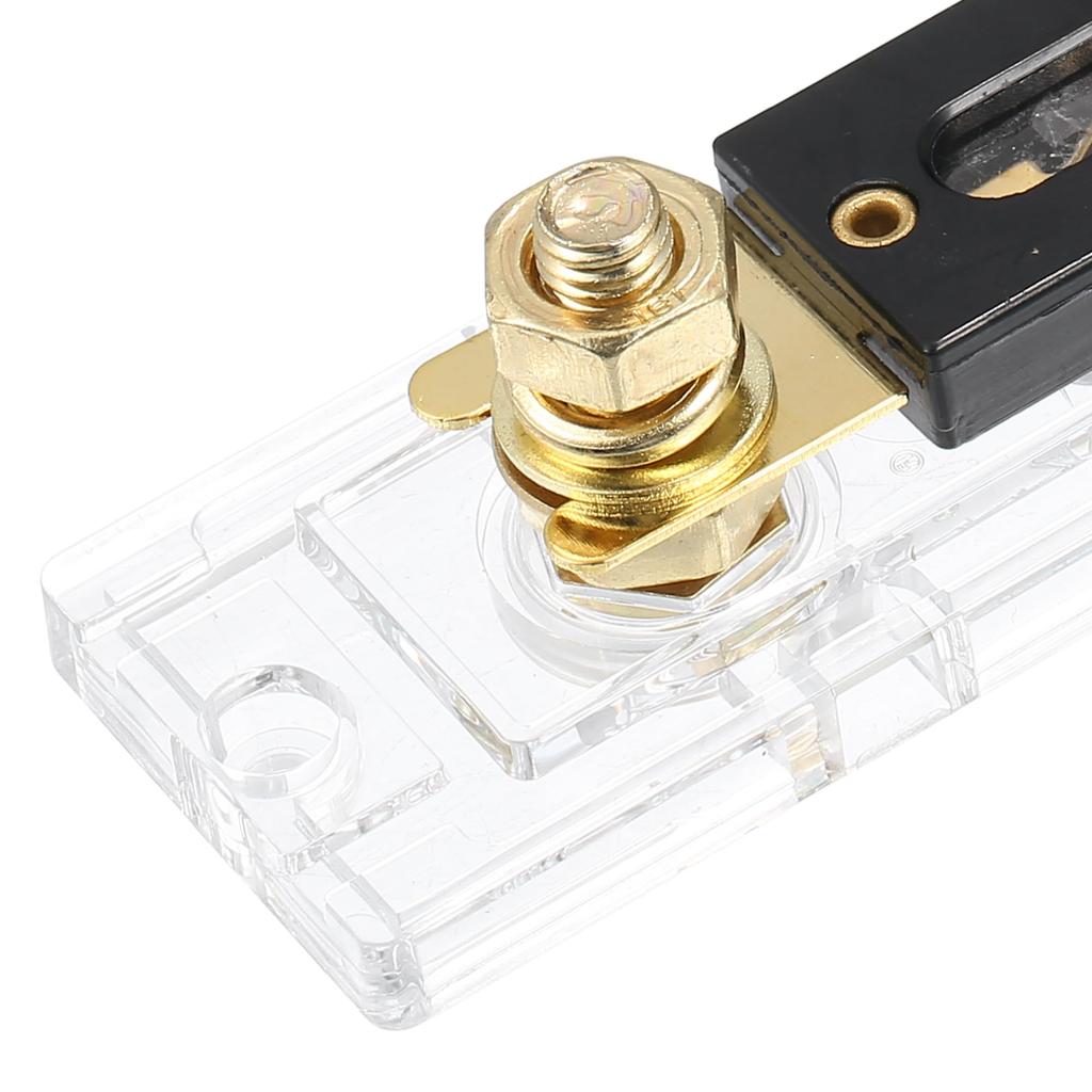 X AUTOHAUX 1 Комплект Автомобильный 1/0 2 4 AWG Вход/Выход Держатель Предохранителя ANL и 5 шт. Предохранителей ANL 50A