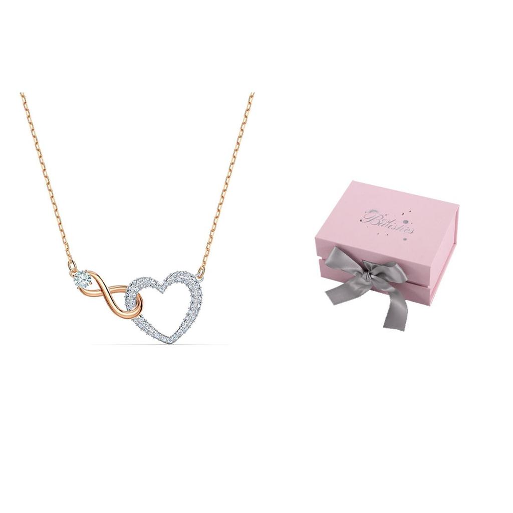 Swarovski Серия Гипербола Бесконечная Вечная Любовь Хрустальное Ожерелье Женское ожерелье 5518865