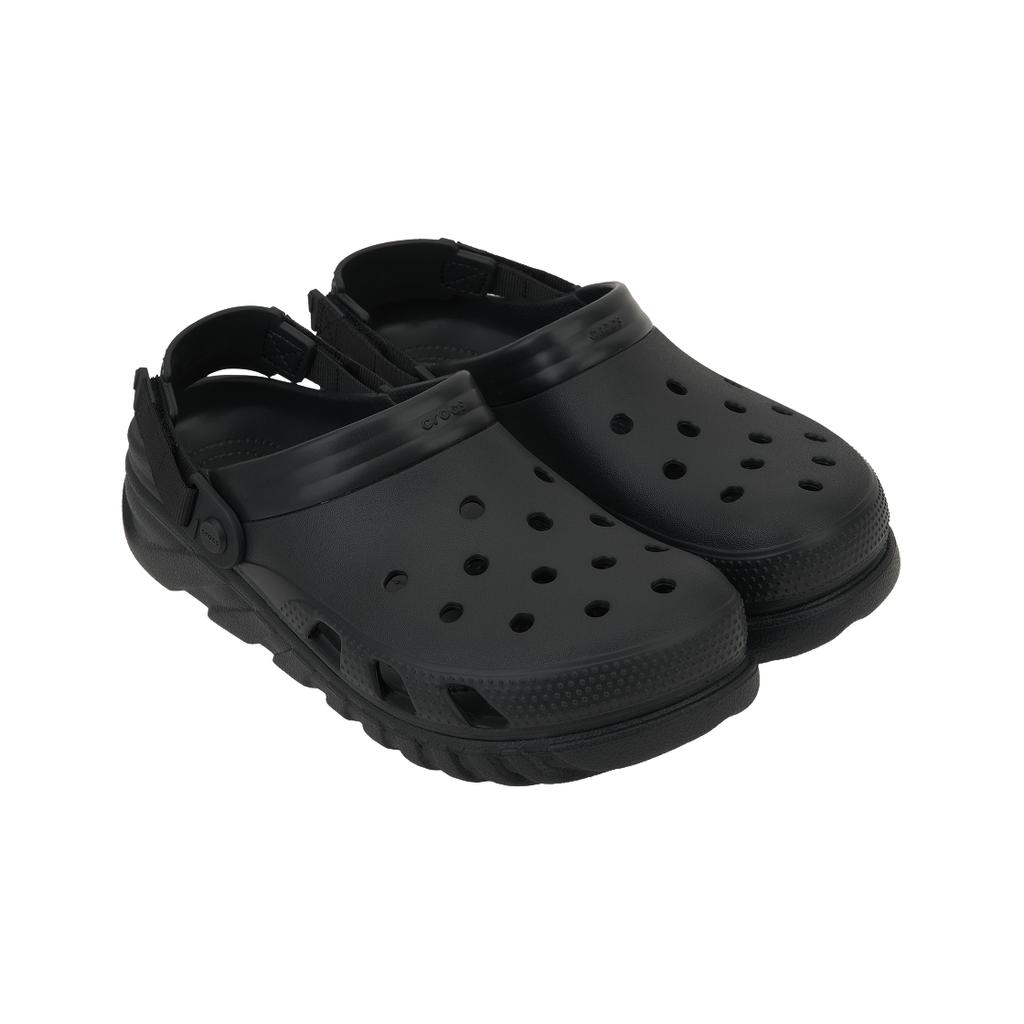 Crocs Duet Max Clog Eva Спортивный стиль Мягкие удобные клоги Унисекс клоги Черный 208776-001