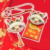 Chinese Year New Plush Purse Pendant 2025 Snake Lucky Money Pocket Red Envelopes