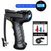 120W Rechargeable Air Compressor Wireless Inflatable Pump Portable Air Pump Car Tire Inflator Digital for Car Bicycle Balls