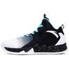 KT2 Shock Absorption Slip Resistant Durable Supportive High Top Basketball Shoes Men Sneakers Black Blue White 11711112-7