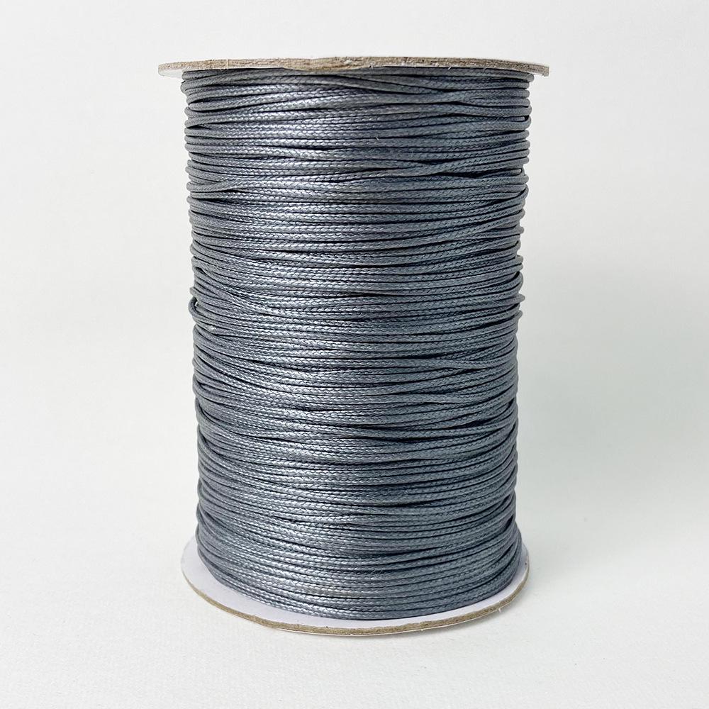 Корейская вощеная веревка 1 мм: Ювелирные изделия и подвеска Ожерелье/Плетеный браслет с ПУ кожей