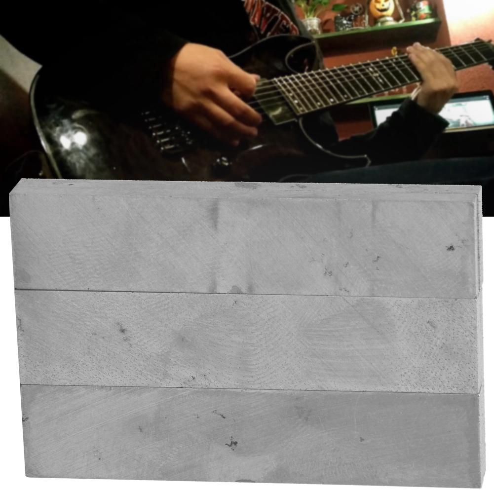 6Pcs Pickup Bar Magnet Silver Alnico 5 Replaceable Kits Musical Instrument Accessories