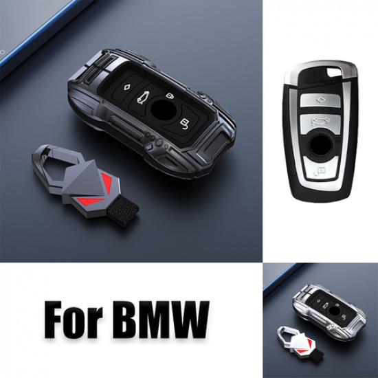 Zinc Alloy Silicone Car Key Case Cover For BMW 1 2 3 4 5 6 7 X3 F10 F30 M2 M5 X4