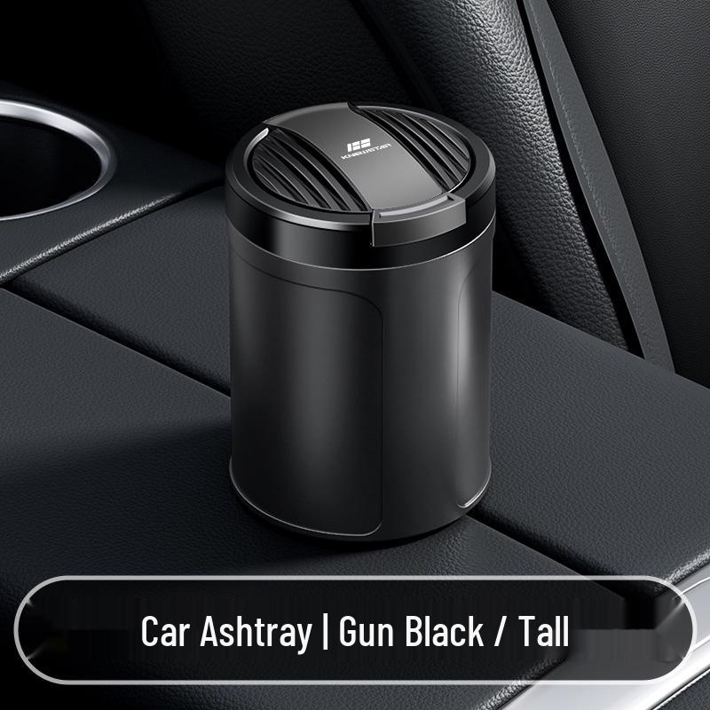 KNEWSTAR 001 Illuminated Car Ashtray for New Energy Vehicle - High-End Interior Accessory