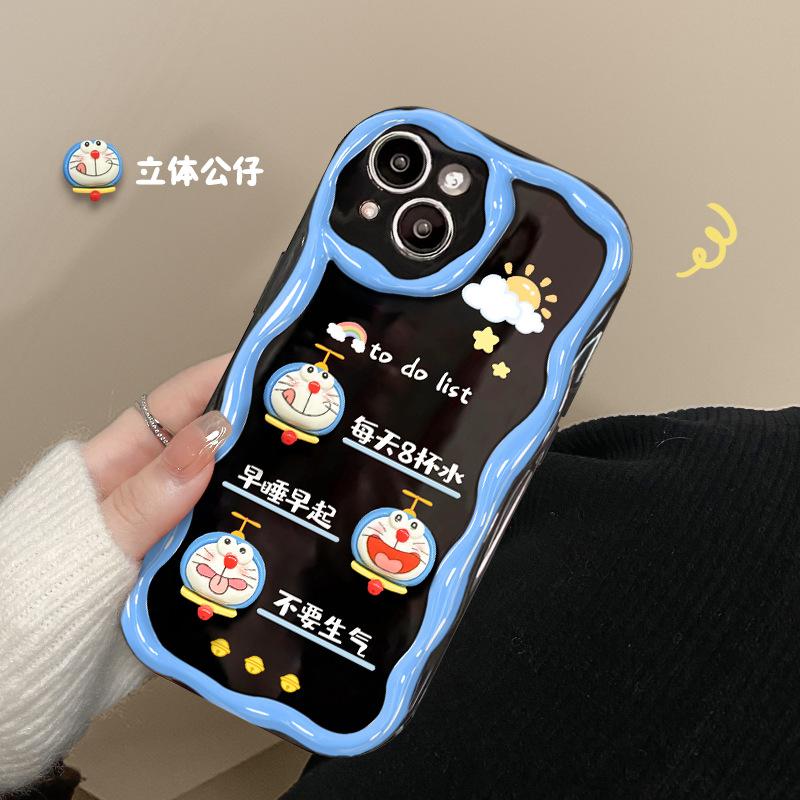 Милая кукла подходит для чехла для мобильного телефона Apple 14promax iphone13 силиконовый 11/12mini мягкий чехол