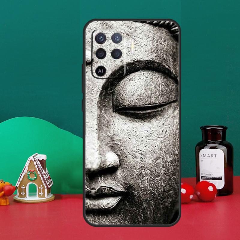 Buddha Art Case For Oppo A98 A78 A58 A38 A18 A54 A74 A94 A80 A60 A40 A96 A76 A16 A15 A17 A57 A5 A6 Pro