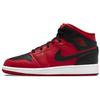 Air 1 Mid Reverse Bred Men Sneakers Gym-Red Black White 554724-660
