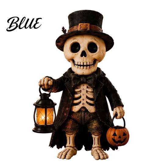 Сезонные украшения для дома Пэчворк Хэллоуин Деревянные плоские украшения Скелет Тыква Мумия Искусственное дерево Настольные фигурки Призрак Декор,