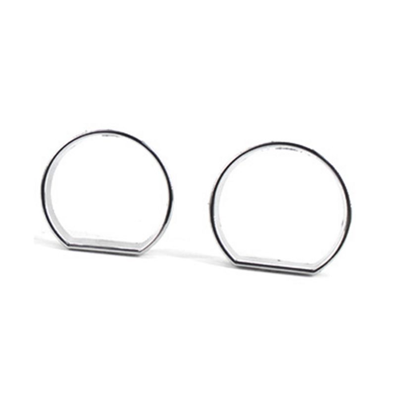 AEA6-Car Front Instrument Trim Frame Speedometer Dial Ring Bezel Car Interior Accessories For BMW 3 Series E46 1998-2007