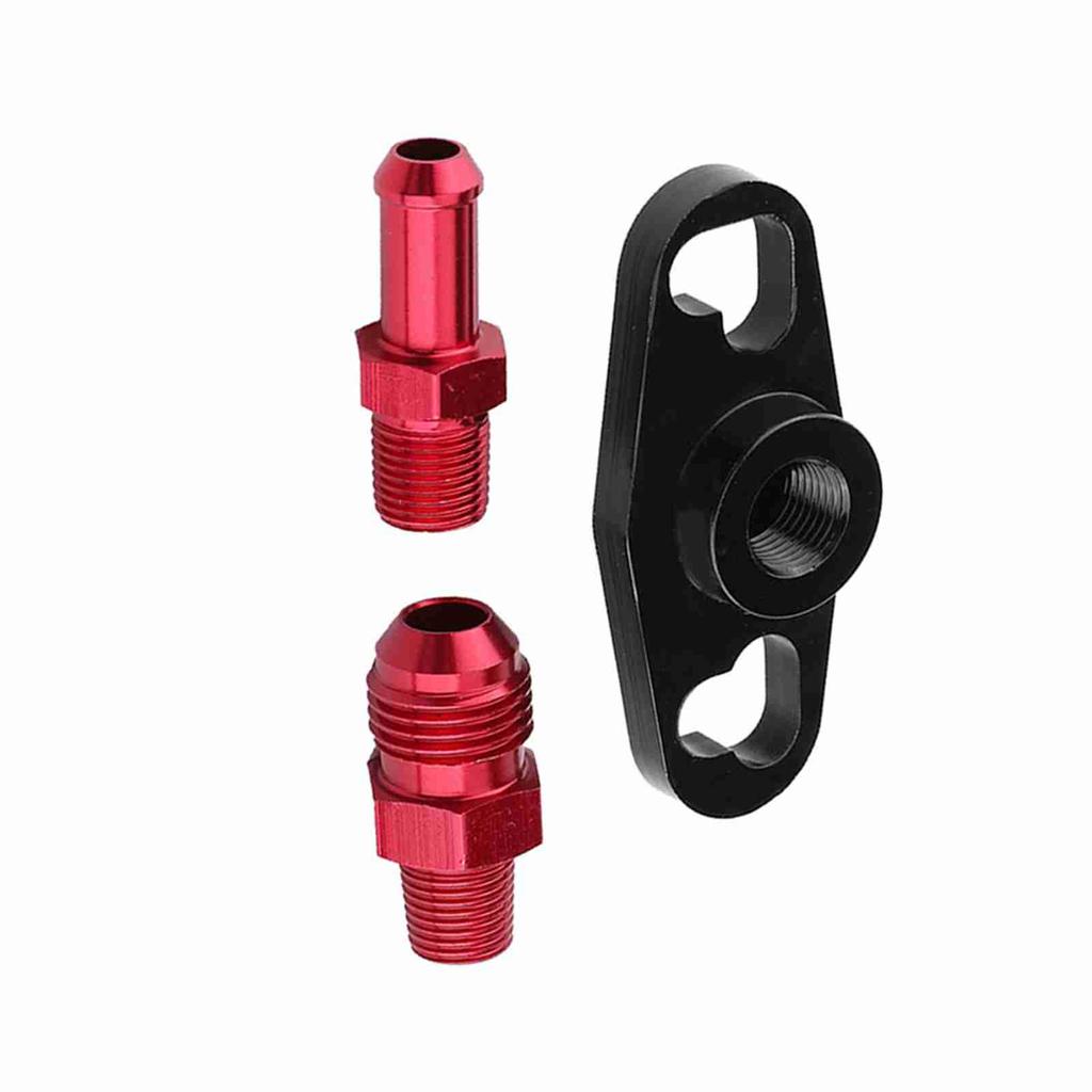 Car Fuel Rail Pressure Regulator Adapter Perfect Matching with Fittings for Toyota Nissan