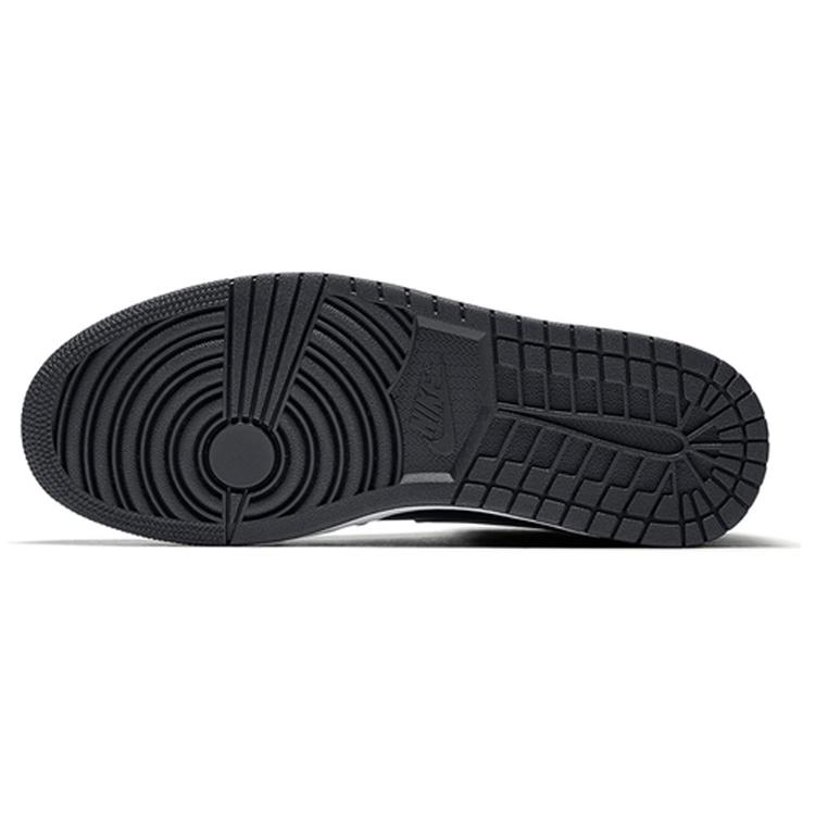 Jordan Air Jordan 1 Mid Cow Leather, Leather Comfortable Lightweight Cushioning Mid top Children's Basketball Shoes 554725-412