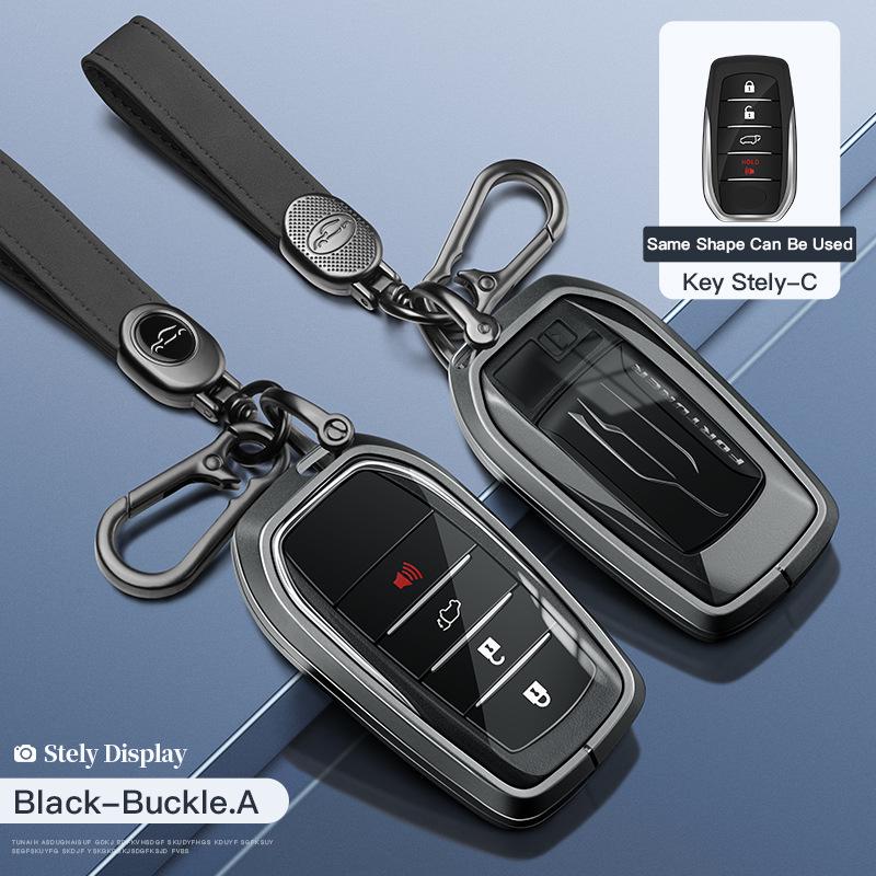 Футляр для ключа Toyota: Подходит для Highlander, Camry, Crown, Corolla, Prado, Reiz