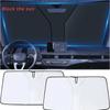 Car Sunshade Car Window Sunshade Sunblock Sun Shield Front Windshield Cover Inside the Car Front Board