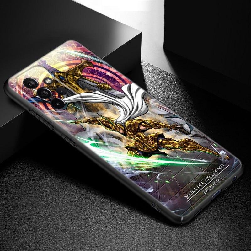 Чехол для телефона с изображением аниме Saint-Seiya для Samsung Galaxy A21 A30 A50 A52 S A13 A22 A32 A33 A53 A73 5G A11 A12 A31 A51 A70 A71 A72