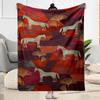 Horse Blanket Warmthful Decor Great for Couch Office Chair Bedding for All Seasons Stylish Decor Gifts For Family Or Friends