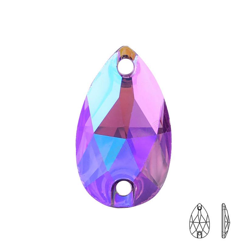 Капля воды из смолы, сшитая вручную, с плоским дном, аксессуары своими руками, декоративная одежда, головные уборы, обувь и шляпы, свадебное платье, плоская пряжка